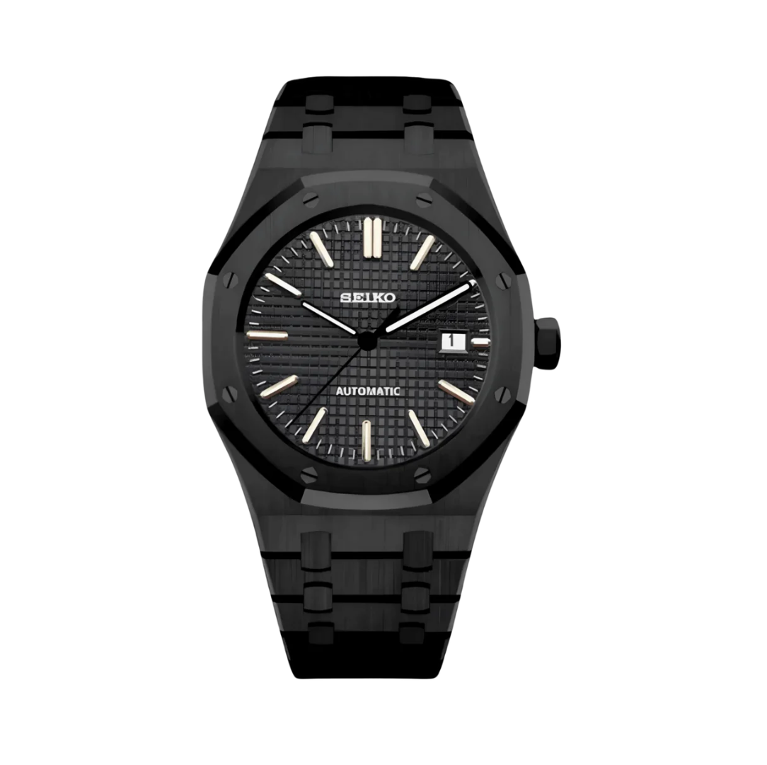 Seiko Mod Royal Oak Classic Black
