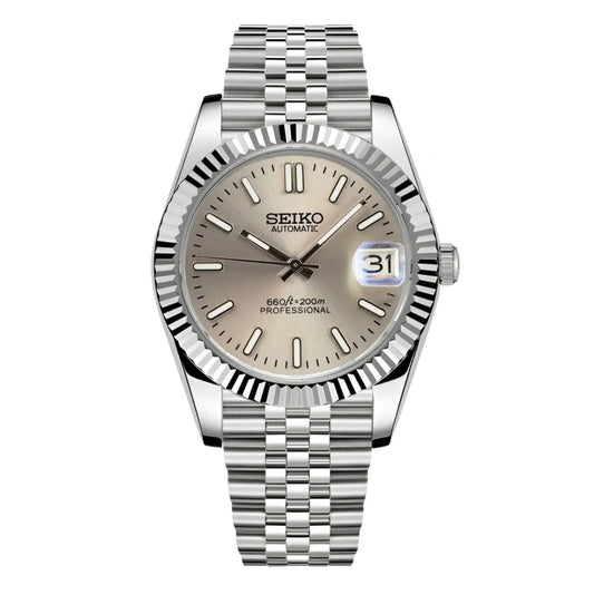 Seiko Mod Datejust Classic Bronze