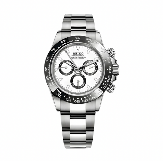 Seiko Mod Daytona Panda
