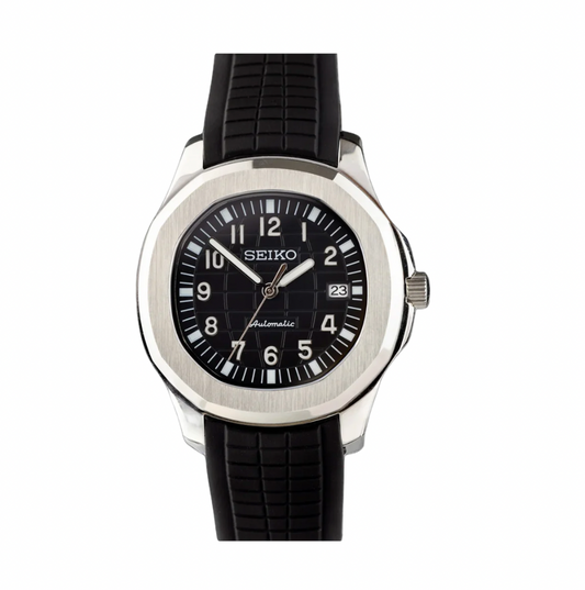 Seiko Mod Aquanaut Silver Black