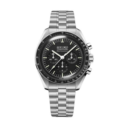 Seiko Mod Speedmaster Moonwatch - Black