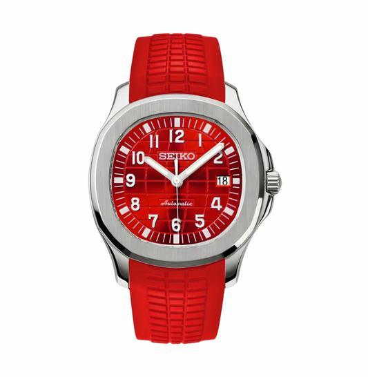 Seiko Mod Aquanaut Red