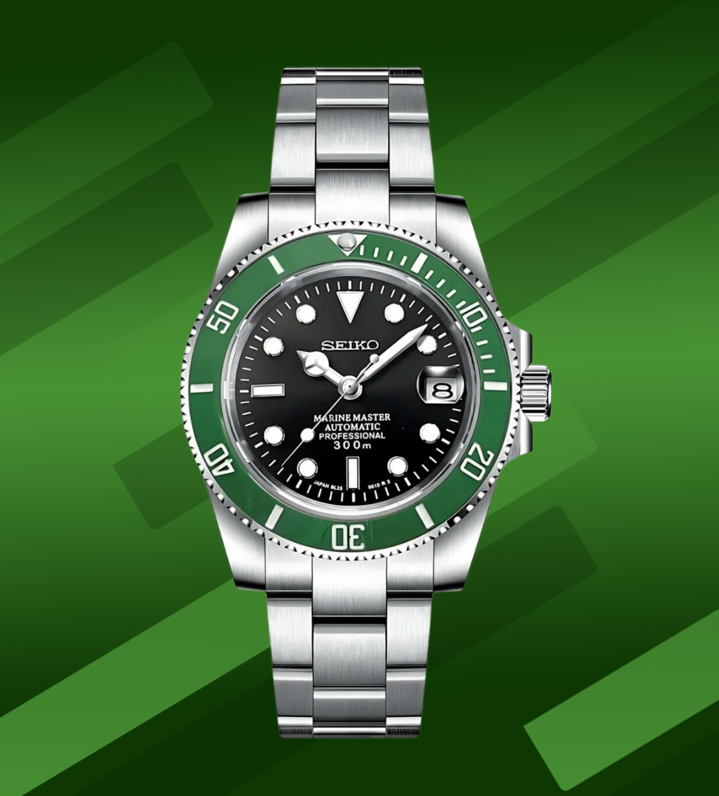 Seiko Mod Submariner Kermit