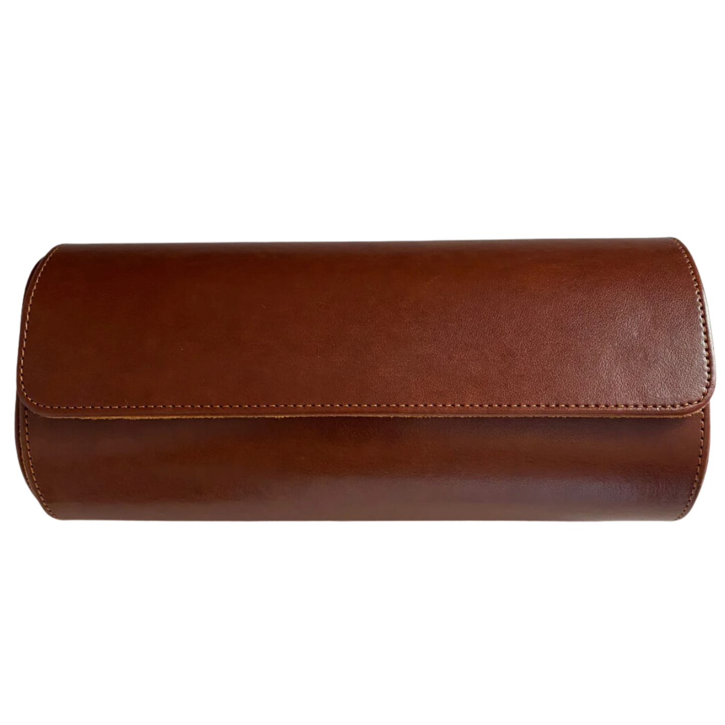 Preimium 3-Piece Watch Travel Case Set - Brown